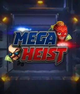 Step into the thrilling world of the Mega Heist game by Relax Gaming, featuring quirky characters ready to undertake a big score. This graphic captures the drama of the heist with its dramatic logo and a mysterious vault backdrop. Great for fans of heist movies, providing a thrilling gaming experience. 