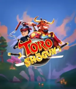 Dive into the dynamic world of the Toro Shogun game by ELK Studios, showcasing a brave samurai and a charismatic red bull joining forces on an adventure. This graphic captures the fusion of animation-style Japanese adventure, set against a picturesque forest backdrop. Perfect for those interested in cultural fusions in gaming, delivering a unique escape.